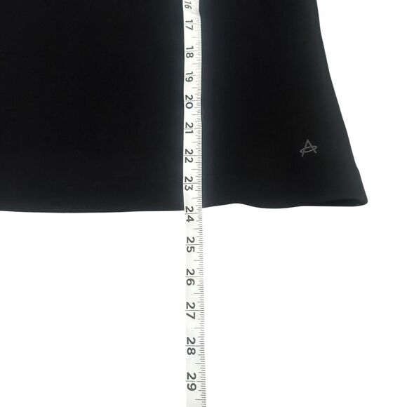 Aether Pullover Sweater Womens M Black Stripe Shoulder Crewneck Athletic Top - Picture 5 of 10